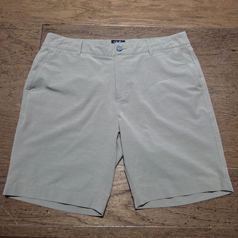 Faherty Performance Shorts SZ 34 9" All Day Lightweight Activewear Quick Dry
